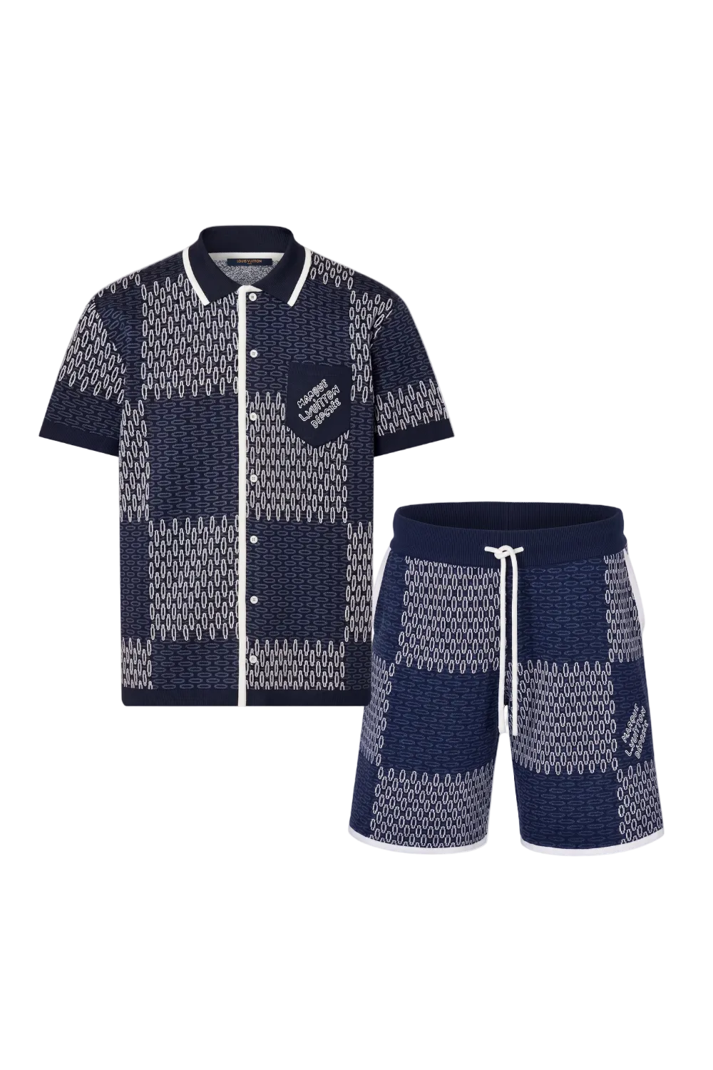 THE INTARSIA SHORT SET